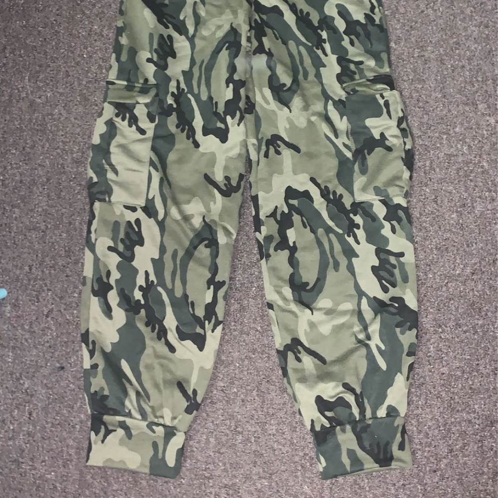 Camo High-Waisted Joggers